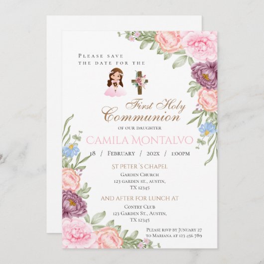 Erste Einladung zur Heiligen Kommune (Vorne/Hinten)