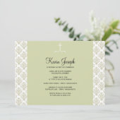 Erste Einladung zur Heiligen Kommune (Stehend Vorderseite)