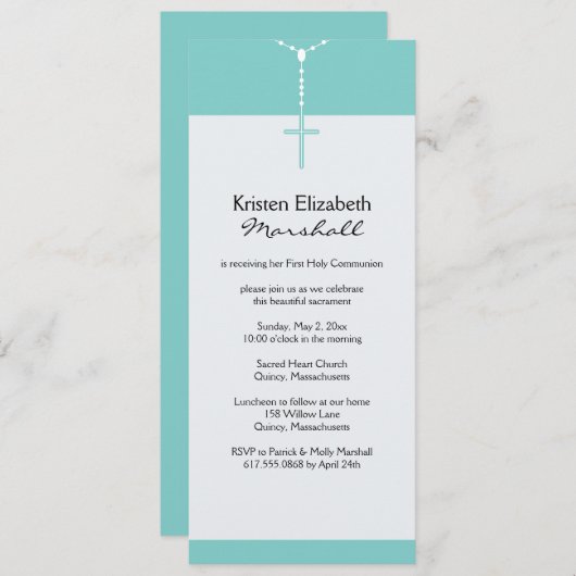 Erste Einladung zur Heiligen Kommune (Vorne/Hinten)