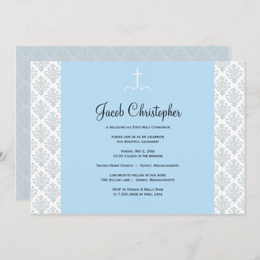 Erste Einladung zur Heiligen Kommune (Vorne/Hinten)