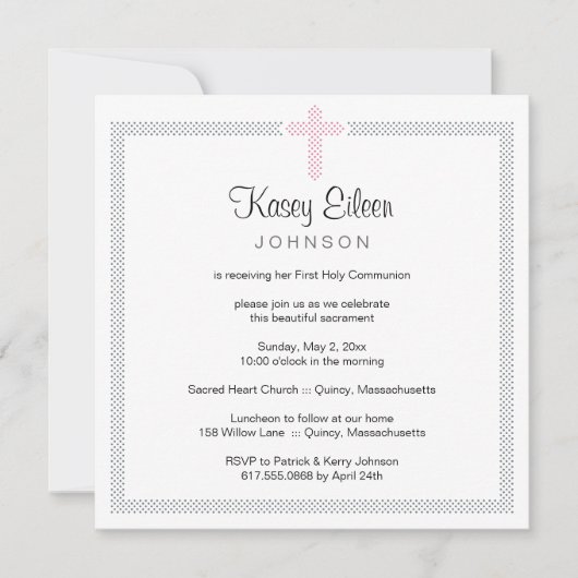 Erste Einladung zur Heiligen Kommune (Vorderseite)