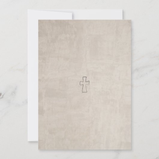 Erste Einladung zur Heiligen Kommune (Rückseite)