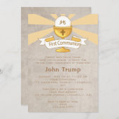 Erste Einladung zur Heiligen Kommune (Vorne/Hinten)