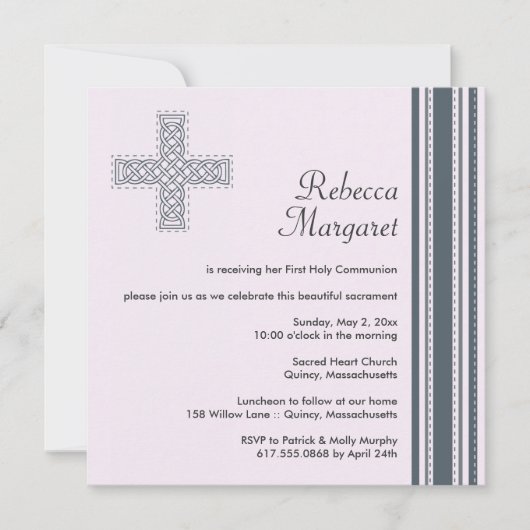 Erste Einladung zur Heiligen Kommune (Vorderseite)