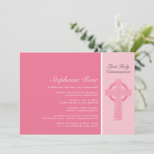 Erste Einladung zur Heiligen Kommune (Stehend Vorderseite)