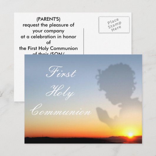 Erste Einladung zur Heiligen Kommune (Vorne/Hinten)