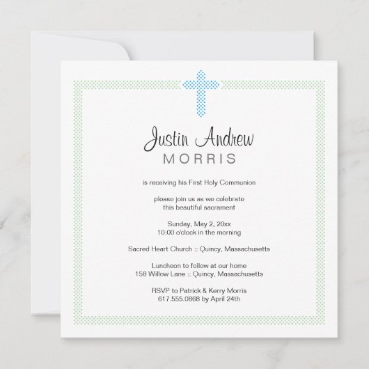 Erste Einladung zur Heiligen Kommune (Vorderseite)