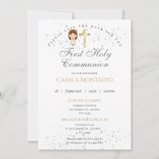 Erste Einladung zur Heiligen Kommune (Vorderseite)