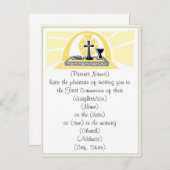 Erste Einladung zur Heiligen Kommune (Vorne/Hinten)