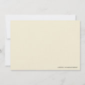 Erste Einladung zur Heiligen Kommune (Rückseite)