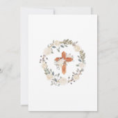 Erste Einladung zur Heiligen Kommune Boho Chalice (Rückseite)