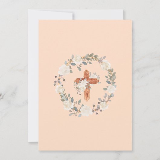 Erste Einladung zur Heiligen Kommune Boho Chalice (Rückseite)