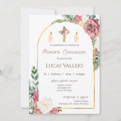 Erste Einladung zur Heiligen Kommune für Junge (Vorderseite)