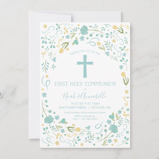 Erste Einladung zur Heiligen Kommune - Junge und/o (Vorderseite)