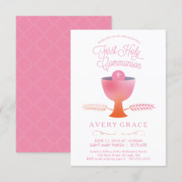 Erste Einladung zur Heiligen Kommunion - Einladung