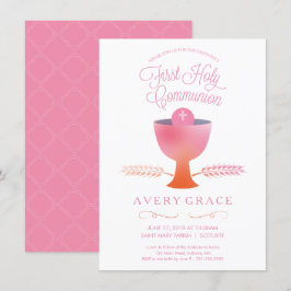 Erste Einladung zur Heiligen Kommunion - Einladung