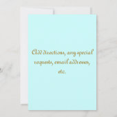 Erste Einladung zur Heiligen Kommunion für Jungen (Rückseite)