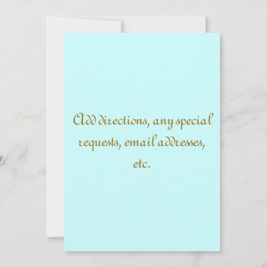 Erste Einladung zur Heiligen Kommunion für Jungen (Rückseite)