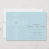 Erste Einladung zur Heiligen Kommunion - Kreuz, Er (Vorderseite)