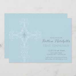 Erste Einladung zur Heiligen Kommunion - Kreuz, Er