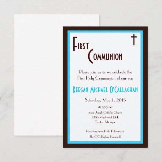 Erste Einladung zur Kommune - Junge (Vorne/Hinten)