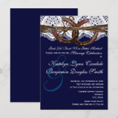 Erste Einladungen für Hochzeitsfeierlichkeiten der (Vorne/Hinten)