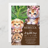 Erste Einladungen zum Geburtstag (Vorne/Hinten)