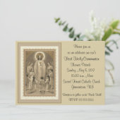 Erste Einladungen zur Heiligen Kommunion (Stehend Vorderseite)