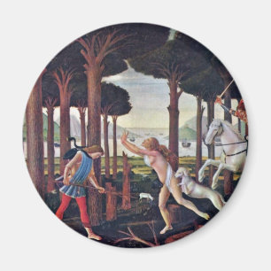 Erste Episode " von Botticelli Sandro Magnet