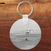 Erste erfolgreiche Flucht des Flyers Wright Schlüsselanhänger (Vorderseite)