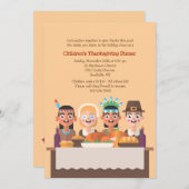 Erste Erntedank Einladung (Vorne/Hinten)