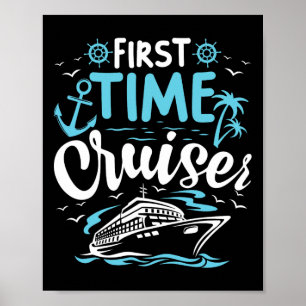 Erste Fahrt mit dem Schiff Poster