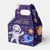 Erste Fahrt um das Sun Astronaut-Raketenschiff Geschenkschachtel (Vorderseite)