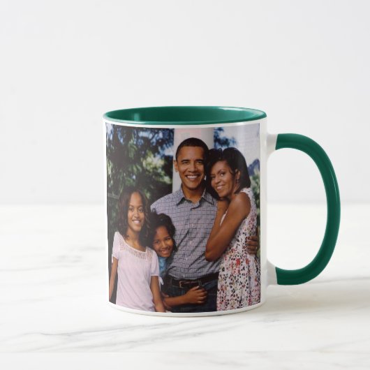 Erste Familie Präsidenten-Obama Amerika Tasse (Rechts)