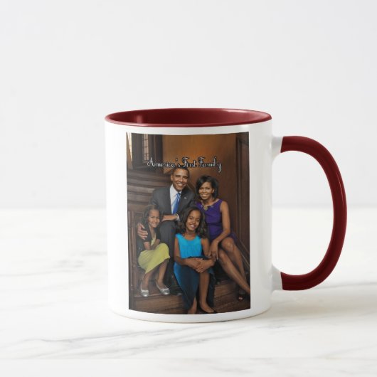 Erste Familien-Tasse Obama Tasse (Rechts)