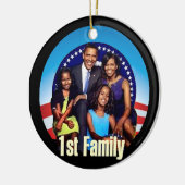 ERSTE FAMILIENZierkunst Keramik Ornament (Links)