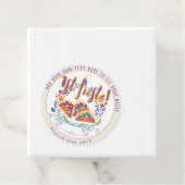 Erste Fiesta 1. Tacos Folkart Blume Geschenkanhänger (Beispiel)