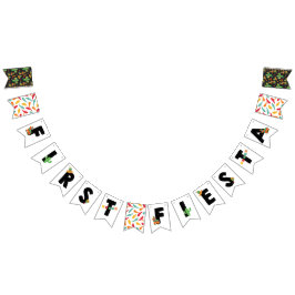 Erste Fiesta Birthday Bunting Banner