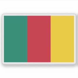 Erste Flagge Kameruns (1960-1961) Aufkleber