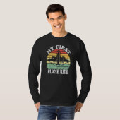 Erste Flug meines ersten Flugzeugs Jungs Gir T-Shirt (Vorne ganz)