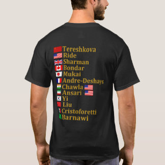 Erste Frauen-Astronauten aus der ganzen Welt T-Shirt
