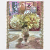 Erste Frühjahrsblumen PCM1 Fleecedecke (Vorderseite)