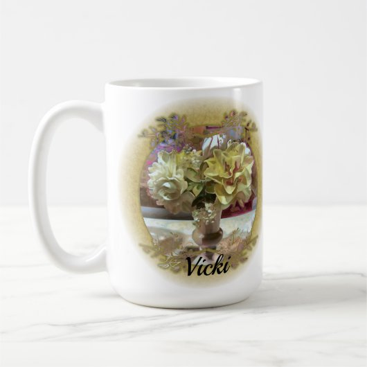 Erste Frühjahrsblumen PCM1 Kaffeetasse (Links)