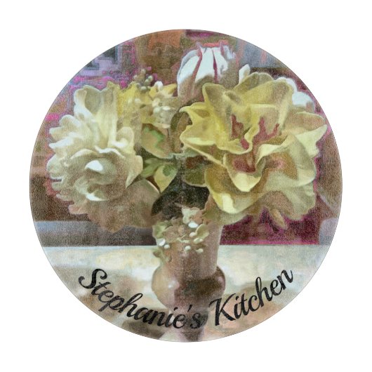 Erste Frühjahrsblumen PCM1 Schneidebrett (Vorderseite)