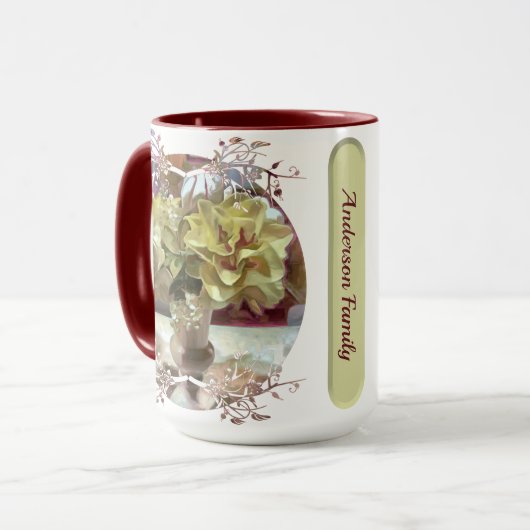 Erste Frühjahrsblumen PCM1 Tasse (Vorderseite Links)