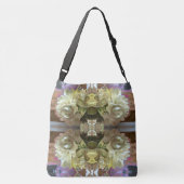 Erste Frühlingsblumen PCM1 Crossbody Bag Tragetaschen Mit Langen Trägern (Rückseite)