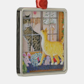 Erste Fußnote Ornament Aus Metall (Rechts)