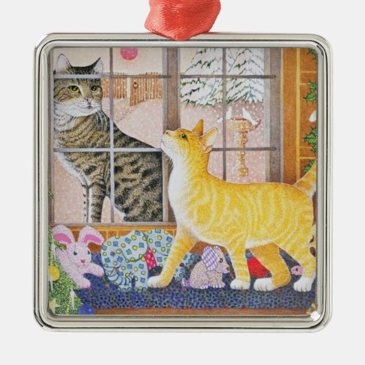 Erste Fußnote Ornament Aus Metall (Vorne)