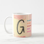 Erste "G"-Tasse (11oz) Kaffeetasse (Links)