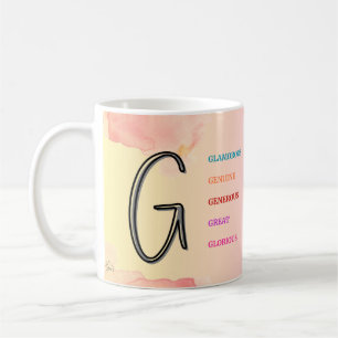 Erste "G"-Tasse (11oz) Kaffeetasse